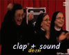 clap + sound
