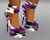 Purple Camo Heels