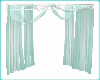 Small Teal/White Canopy