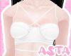A. White corset