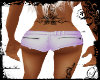 Hot Shorts Purple&White