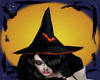 Witchs orange hat