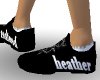 !gb heather black shoes
