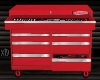 Metal Toolbox on Wheels