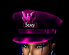purple sexy cop hat [F]