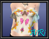 AR!WHITE FLORAL TOP