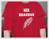 Her Guardian Red Shirt