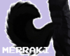 M` Black Husky Tail