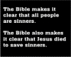 The Bible makes it clear