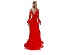 red gown