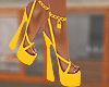 Milan Yellow Heels