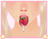 ♡ strawberry tongue