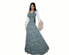 Medieval Blue Gown