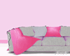Classic Sofa Pink & Grey