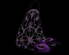 Purple kissing chair