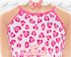 💕 pink cheetah onesie