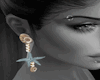 StarFish Glitter Earring