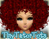 Kids Red Afro