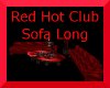 Red Hot Club Sofa Long
