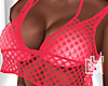 DH. Fishnet Hot Pink Top