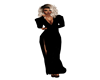 BLACK EVENING GOWN