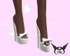 princess heels (white)