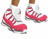 sj Pink Jordan with sock