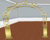 Wedding Candle Arch Gold