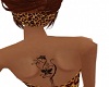 Tattoo orchid back