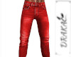Red Mens Jeans