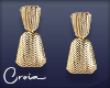 C | Gold Toned Earrings