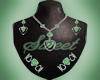 Green Daimond Jewel Set