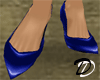 Simple Spiked Heels blu