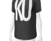(S) Grey T-shirt KU