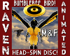 (MF) BUMBLEBEE BIRD DISC