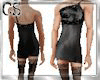 ^CS^ Black Slip Dress