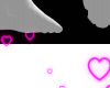 Pink Heart Particles