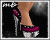 MB!*SPIKE PINK SHOES*