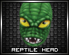 Animated Reptile Head