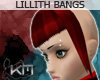 +KM+ Lillith Bangs Red