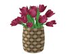 Basket of Tulips