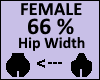 Hip Scaler 66% Female
