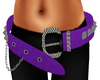 Purple Studded Belt 