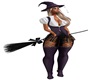 ASL HalloweenWitchBroom1