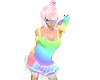 Kawaii Rainbow Dress