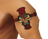 LT SKULL FIRE CROSS SHOU