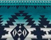 native blue rug