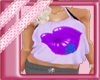 purple lip top