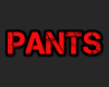 Black & Red Brace Pants