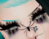 Cyan Split Brows